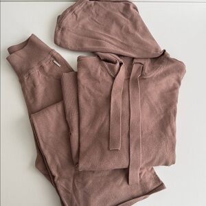 Glyder Chocolate Brown Jogger Set